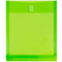 Пластмасови пликове за кука и контур, 9.8x11.8x1, 12 пакет, вар зелено, разширение