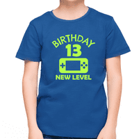 13 -ти рожден ден момче годишно 13 -ти рожден ден геймърски ризи за 13 -ти рожден ден риза за момче