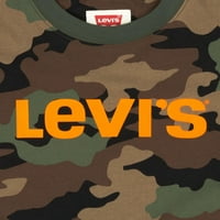 Графични тениски на Levi's Boys, 2-пакет, размери 4-