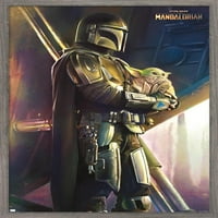 Междузвездни войни: Мандалорският - държан стенен плакат, 14.725 22.375