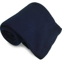 Най -доброто одеяло в световното одеяло, черно плътно хвърляне на руно, 60 50