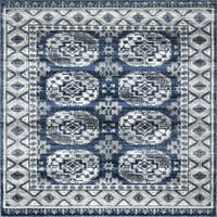 килим Нулум шеа Реколта зона, 9 '12', синьо