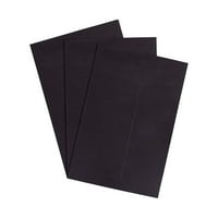 Каталог на хартия и пликове, черни, 50 пакета