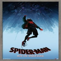 Marvel Spider -Man - в паяжия - падащ плакат за стена, 14.725 22.375