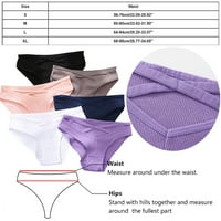 Комплекти за бельо за жени долни гащи пачуърк цветни гащички за бельо бикини солидни дамски брифисти Knickers коледен подарък