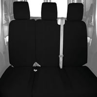 Caltrend Center Split Bench Neoprene седалки за 2001 г.- Toyota Land Cruiser- TY123-01PA Черна вложка и облицовка