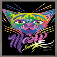 Плакат за стена Meow, 14.725 22.375