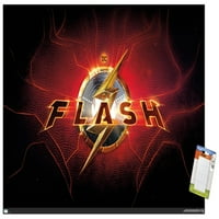 Филм на комикси The Flash - Logo Wall Poster, 14.725 22.375