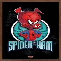 Marvel Spider-Man-Into the Spider-Sperse-Spider-HAM стенен плакат, 14.725 22.375