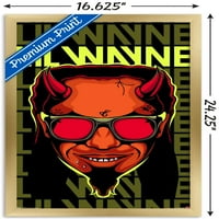 Lil Wayne - Плакат на Devil Wall, 14.725 22.375