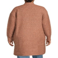 Терра & небе жените Плюс размер прах жилетка пуловер, Средна категория