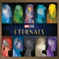 Marvel Eternals - Плакат за стена на страничния профил, 14.725 22.375