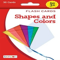 Бендон издателство форми и цветове флашкарти с кутия за съхранение