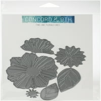 Конкорд и 9-ти диез-флорални мотиви с фина линия