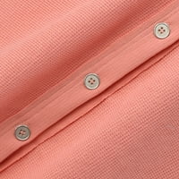 Дамски ежедневни ризи от кардиган цветни блок с дълъг ръкав блузи върхове якета