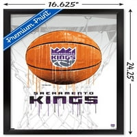 Сакраменто Кингс-Дрип Баскетбол Стена Плакат, 14.725 22.375