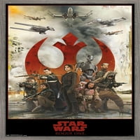 Междузвездни войни: Rogue One - Сглобена стена плакат, 22.375 34