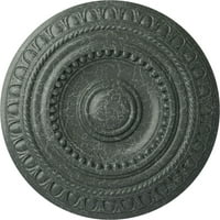 Екена мелница 3 4 од 3 8 п Артис таван медальон, ръчно рисуван Атински зелен пращене