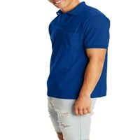 Мъжка Екосмарт тениска с къс ръкав Поло с джоб