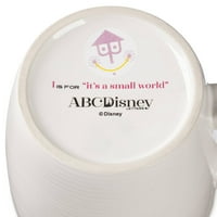 Disney Parks ABC Letters I е за това, че е малък свят керамично чаша за кафе нов