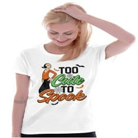 Popeye Olive Oyl Too Cute Halloween женска тениска дами тий тенир Бриско Брандс S