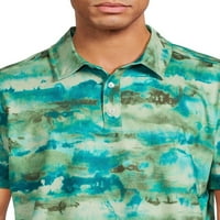 Без граници мъжка и голяма Мъжка риза с къс ръкав за голф, размери ХС-3ХЛ