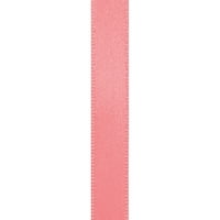 Розова сатенена панделка с двойно лице за занаяти, 3 8 дворове от Гуен Студиос