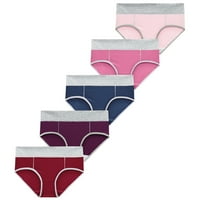 интими за женски гащички Knickers Solid Brites Bikini Buswear Color Patchwork Подпалти жени Мултиколи + XXL